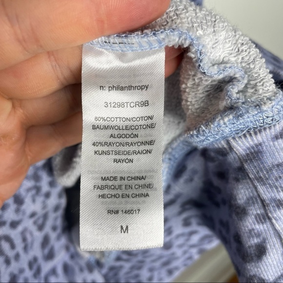 n:philanthropy Sela Animal Print Sweatshirt & Mila Lace-Up Joggers Set - Picture 7 of 15